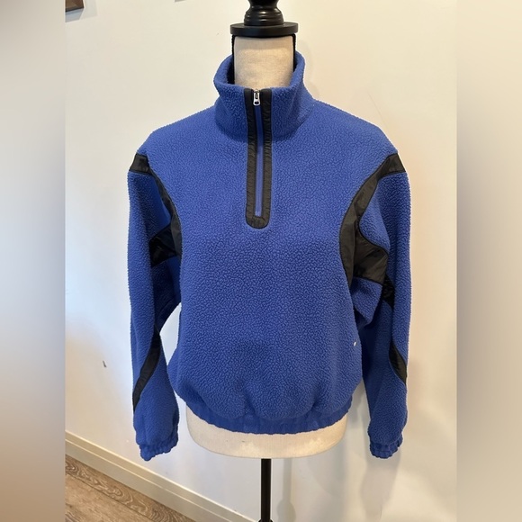 Nike Women’s Sportswear 1/4 Zip Fleece Top Jacket SZ S NWOT - Picture 1 of 11